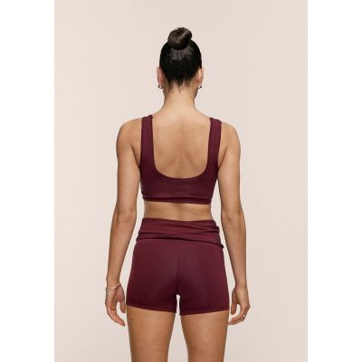4. CASALL Sublime Fling Bralette Sports Bra, Burgundy