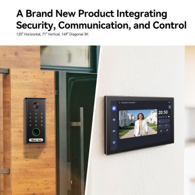 9. Imou VDP7 video intercom 5 MP 17.8 cm (7") Black