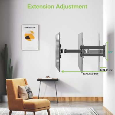 6. TECHLY TV WALL MOUNT LED/LCD 23-55 INCHES 45KG