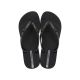 Ipanema Mesh IX comfortable women's flip-flops black