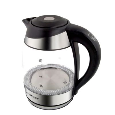 19. Esperanza SEINE EKK026 electric kettle (2200W 1.7l; black)