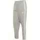 2. Men's adidas Essentials 3-Stripes Single Jersey Tapered Open Hem Pants Gray KY4215