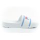 4. Fila women's sports flip-flops Morro comfortable white slippers for the pool