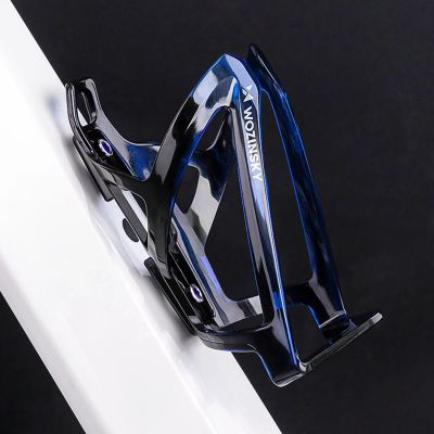 3. Wozinsky WUR-01BB Bike Bottle Holder Basket - Black and Blue