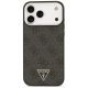 3. Guess 4G Triangle Logo MagSafe Case for iPhone 17 Pro Max / 18 Pro Max - Black & Silver