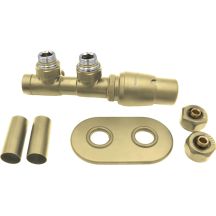 Thermostatic valve for bathroom radiator DEANTE AGI RZP1 - right Gold