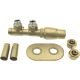 Thermostatic valve for bathroom radiator DEANTE AGI RZP1 - right Gold