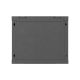 27. Lanberg 19" 9U 600x600 black wall-mounted rack cabinet with perforated doors (flat pack)