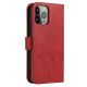 5. Magnet Case with Flip for Samsung Galaxy S25+ - Red