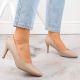 8. Sergio Leone W SK414E coffee high heels