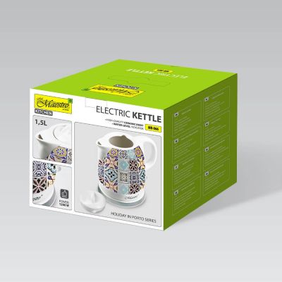 3. Ceramic electric kettle MR-066-PORTO MAESTRO