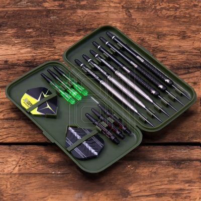 5. Harrows Slimcase 6 Green Dart Case
