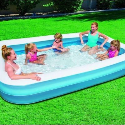 2. Bestway inflatable pool 305x183x46 cm 54150 9805