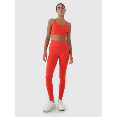 Women's seamless training leggings 4F 4FWSS25TFTIF380-62S