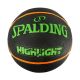 Spalding Highlight Basketball Black-Green-Orange 84354Z