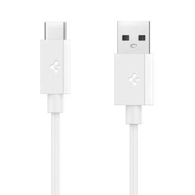Spigen EB6010AC USB-A / USB-C 60W Cable 100 cm - White