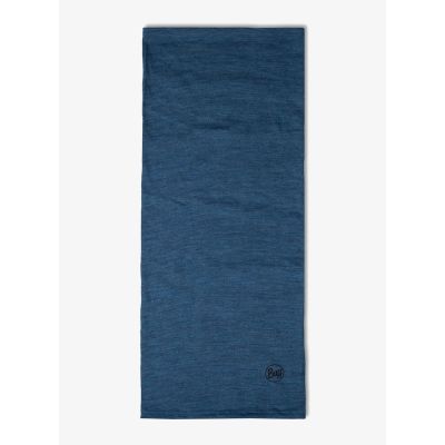 8. Buff Merino Midweight Multifunctional Scarf Blue