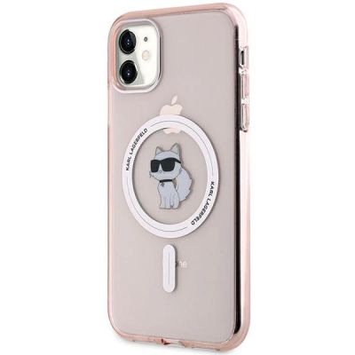 2. Karl Lagerfeld IML Choupette MagSafe case for iPhone 11 / Xr - pink