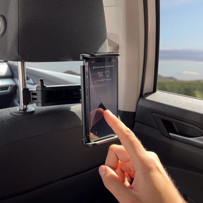 9. Wozinsky Adjustable Headrest Holder for Tablet or Phone Black (WTHBK3)