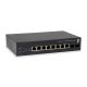 7. LevelOne GEP-1051 Switch - Intelligent - 8 x 10/100/1000 (PoE+) + 2 x Gigabit SFP - Desktop, Rack-Mount - PoE+ (70W)