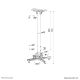 16. Neomounts CL25-550WH1 Projector Mount Ceiling White
