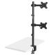5. MACLEAN Monitor Mount, max. VESA 100 x 100, 13–27", 9 kg, Dual MC-967