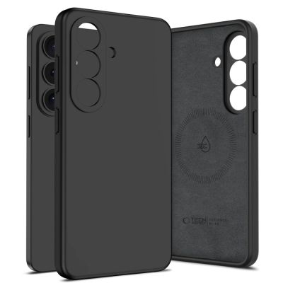 2. Tech-Protect Silicone MagSafe Case for Samsung Galaxy S26 - Black
