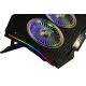 3. INCA Notebook Kühler 2x 115x15mm Lighter/RGB/1200RPM/2xUSB sw retail