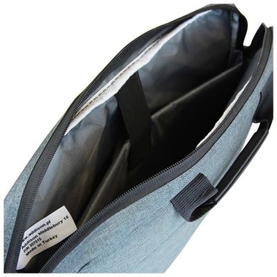 8. Addison Middlebury 15 Laptop Bag 307015 (15.6"; Steel Color)
