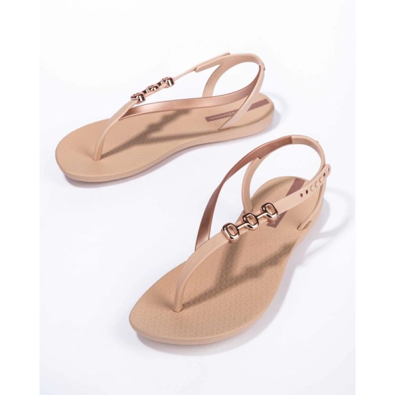 4. Ipanema Sandal Rio women's flip-flop sandals, fashionable and comfortable, beige