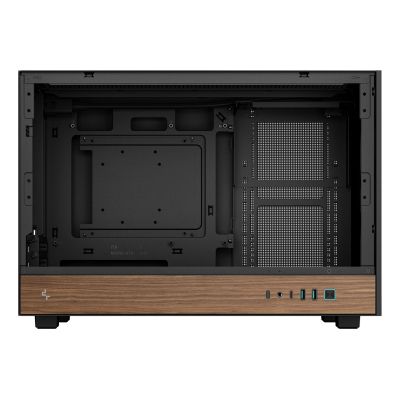 5. DeepCool CH260 WOOD Micro Tower Black, Wood