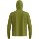 5. Men's ODLO Mid Layer Hoody CUBIC, green