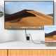 4. Acefast 2in1 charger GaN 65W USB Type C / USB, adapter HDMI adapter 4K 60Hz (set with cable) black (A17 black)