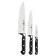 3. Zwilling Twin Grip 35645-002-0 3-Piece Knife Set