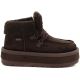 6. Waterproof women's snow boots with platform, brown Big Star UU274214