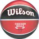 3. WILSON NBA CHICAGO BULLS BASKETBALL CARDBOARD PUMP