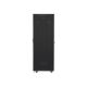 5. LANBERG FLOOR RACK CABINET 19" 42U 600X800 GLASS DOOR LCD BLACK FF01-6842-12BL (FLAT PACK)