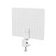 2. Activejet APB-002W Desk Organizer. Rotating perforated board. Gray and white.