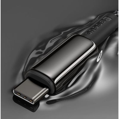 13. Baseus CATWJ-A01 USB-C - USB-C PD QC cable 100W 5A 480Mb/s 2m - black