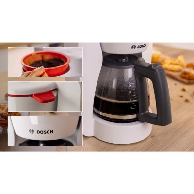 10. Bosch TKA2M111 Coffee Maker, Manual Drip Coffee Maker, 1.25 l