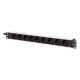 5. Digitus DN-95440 PDU 9-way power outlet 1U Black, Silver