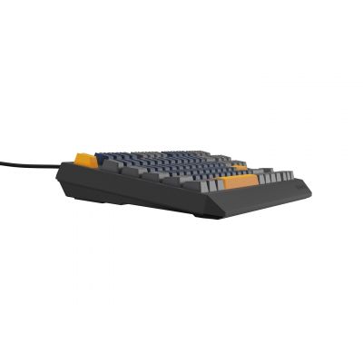 15. GENESIS THOR 230 TKL Gaming Keyboard USB + RF Wireless + Bluetooth QWERTY Black, Blue, Gray, Orange