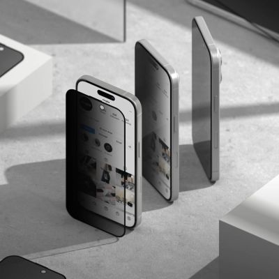 3. Ringke Easy Slide Privacy Glass 2-pack for iPhone 16 Pro Max