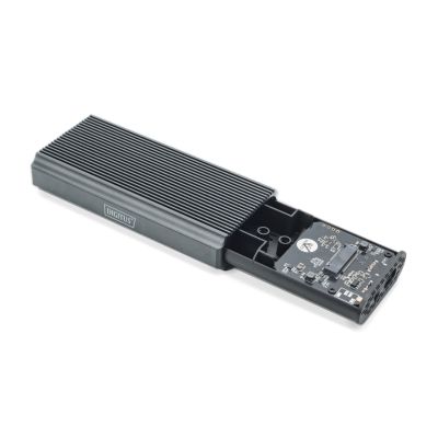 5. Digitus DA-71158 Hard Drive Enclosure SSD Case Gray M.2