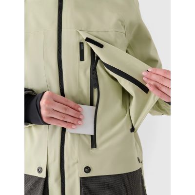 5. Women's 10000 membrane snowboard jacket 4F 4FWAW24TTJAF587-44S