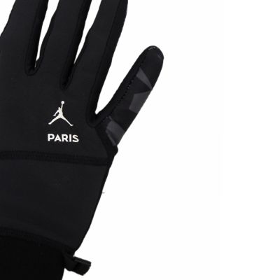 4. Air Jordan Paris Hyperstorm Fleece PSG Unisex Winter Gloves - J.100.8717.091