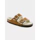 17. Birkenstock Arizona Shearling Mink W 1001135 flip-flops