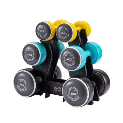 9. BODY SCULPTURE SMART Dumbbell SET 24 KG BW 108DT