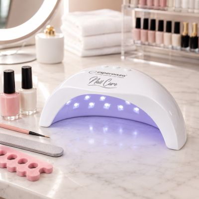13. ESPERANZA UV LED NAIL LAMP AGATE 36W EBN010