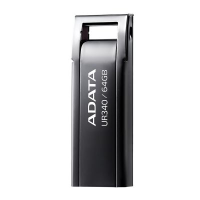 4. ADATA FLASHDRIVE UR340 64GB USB 3.2 BLACK